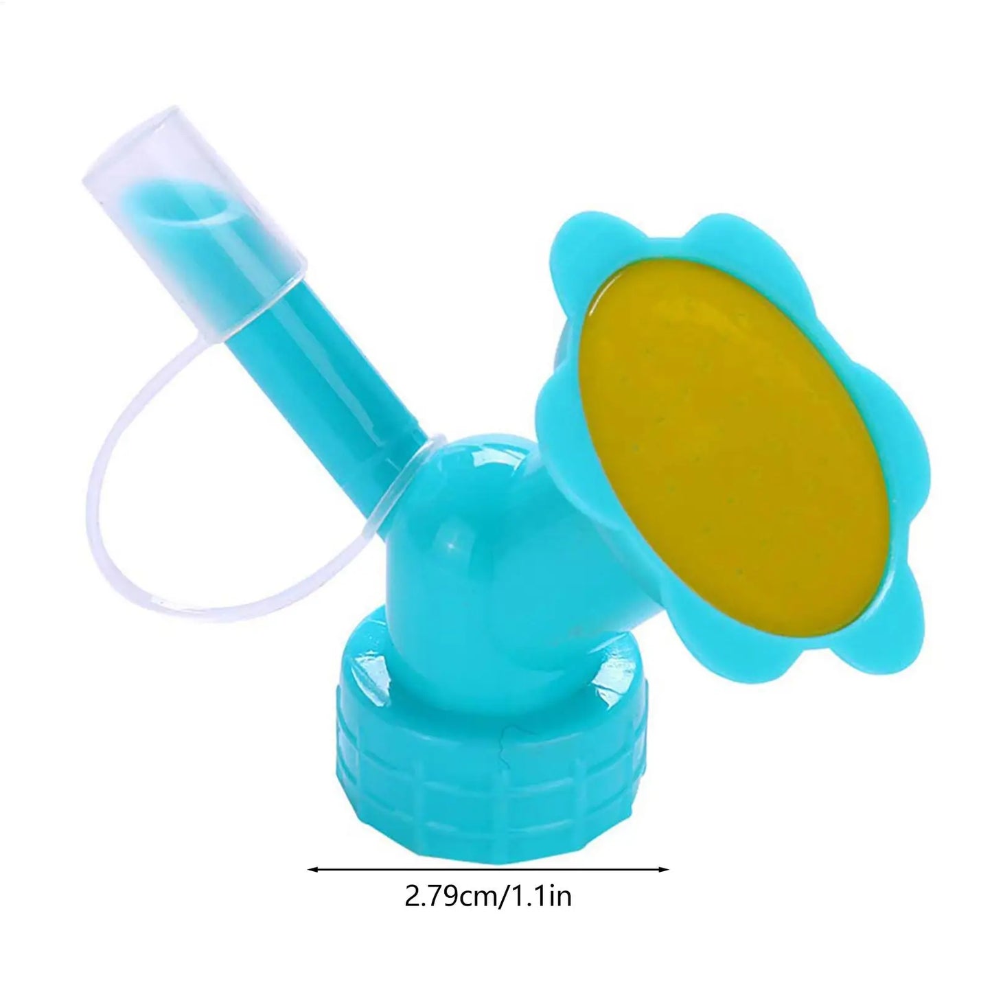 Sunflower Bottle Cap Watering Nozzle – Mist & Stream Sprinkler