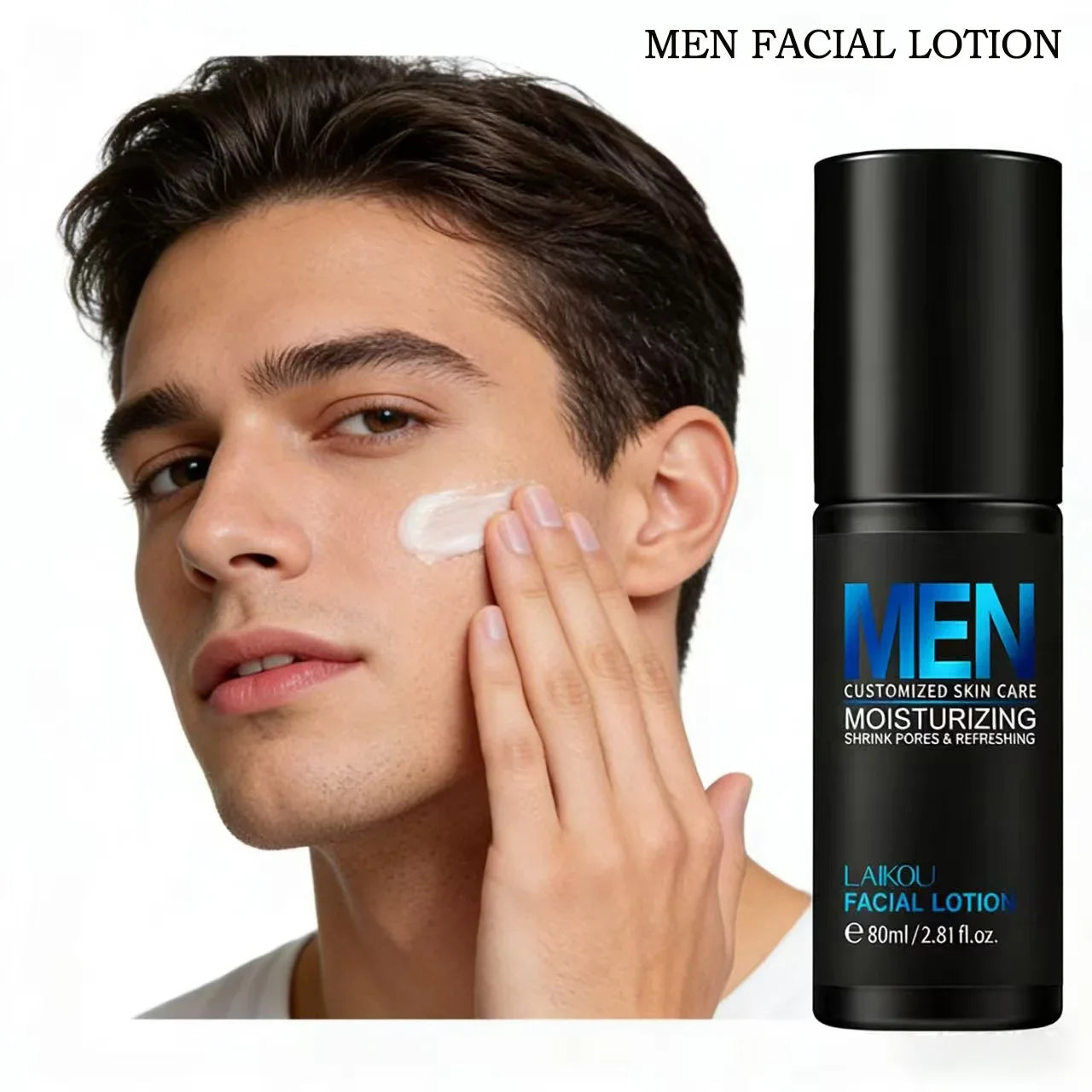 LAIKOU Men's Face Moisturizer – Hydrating & Oil Control Lotion