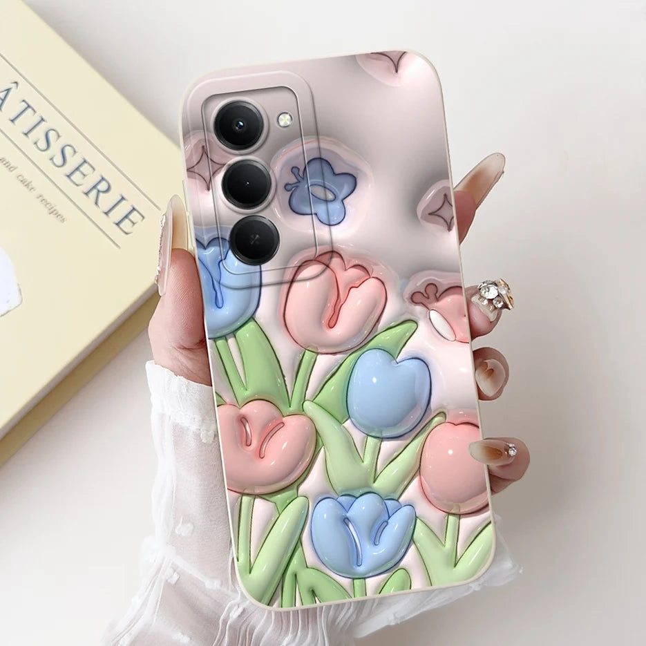 Xiaomi Redmi 15 4G/5G Cute Cartoon Shockproof Silicone Case