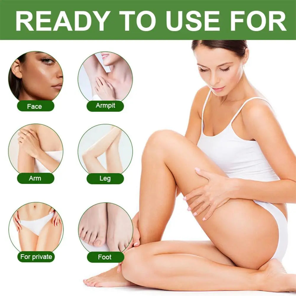 Cold Wax Hair Removal Strips – 30pcs Depilatory Wax Paper for Face, Legs, Arms & Body Peaceful Pleasures Health and Wellness