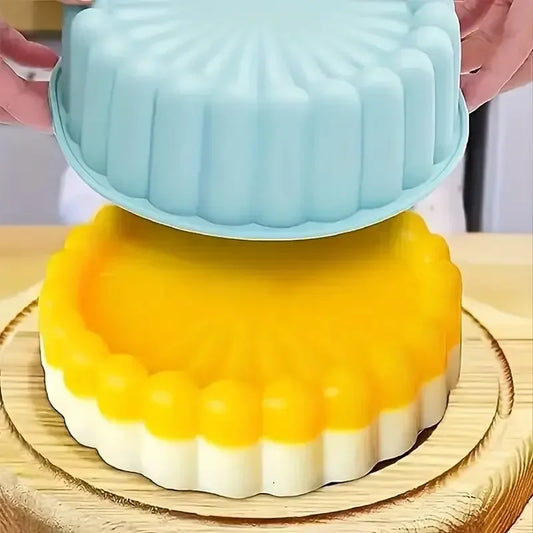 Round Silicone Cake Pan – Non-Stick DIY Baking Mold Silicone Cake Mold Oasis Select
