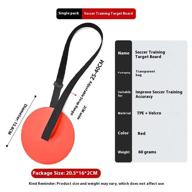 Portable Soccer Goal Target Trainer with Adjustable Strap