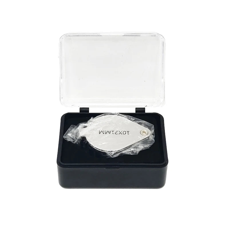 10x 20x 30x Jewelry Diamond Loupe Magnifier Tool Eye Magnifier Magnifying Glass Equipments Triplet Jewelers Eye Triplet Glass Peaceful Pleasures Health and Wellness 10