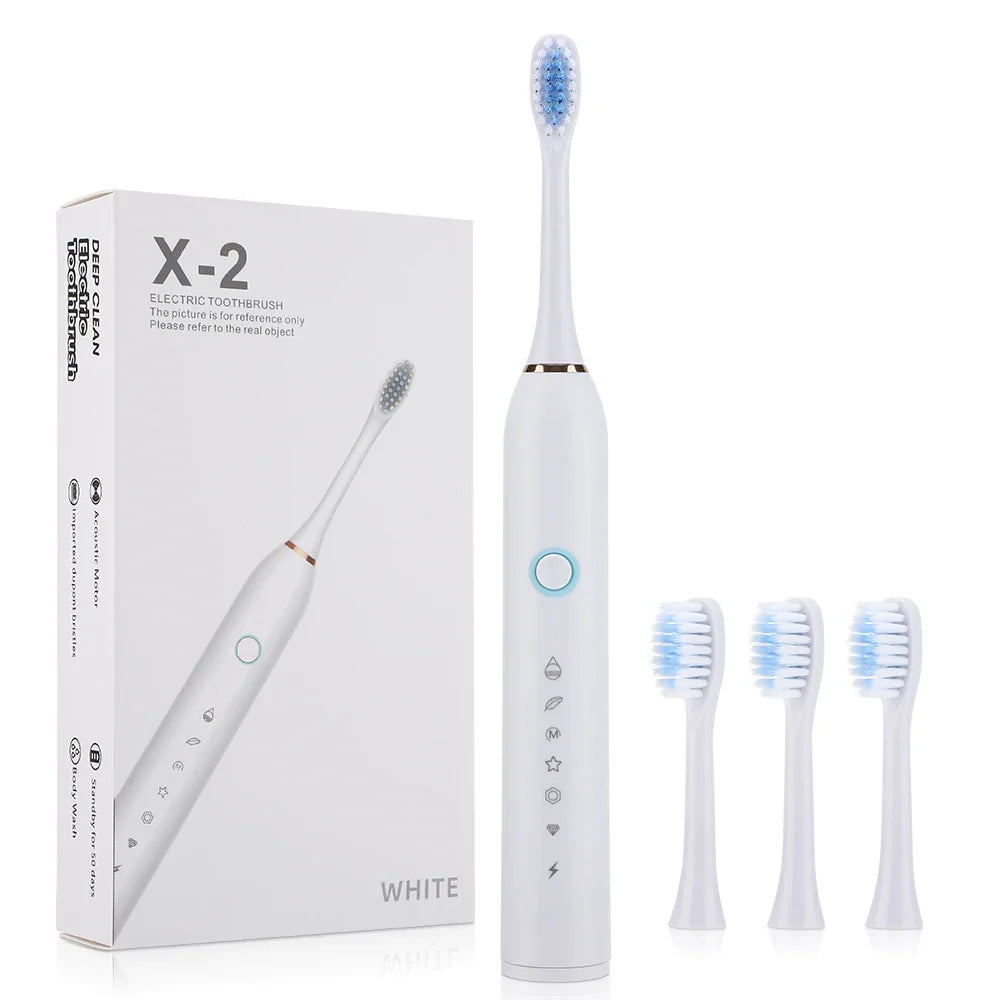 Hailicare Sonic Electric Toothbrush 6 Modes, 4 Heads, IPX67