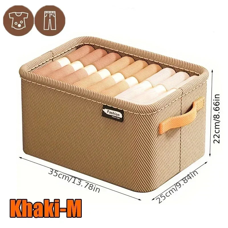 Foldable Clothes Storage Box – Wardrobe & Drawer Organizer