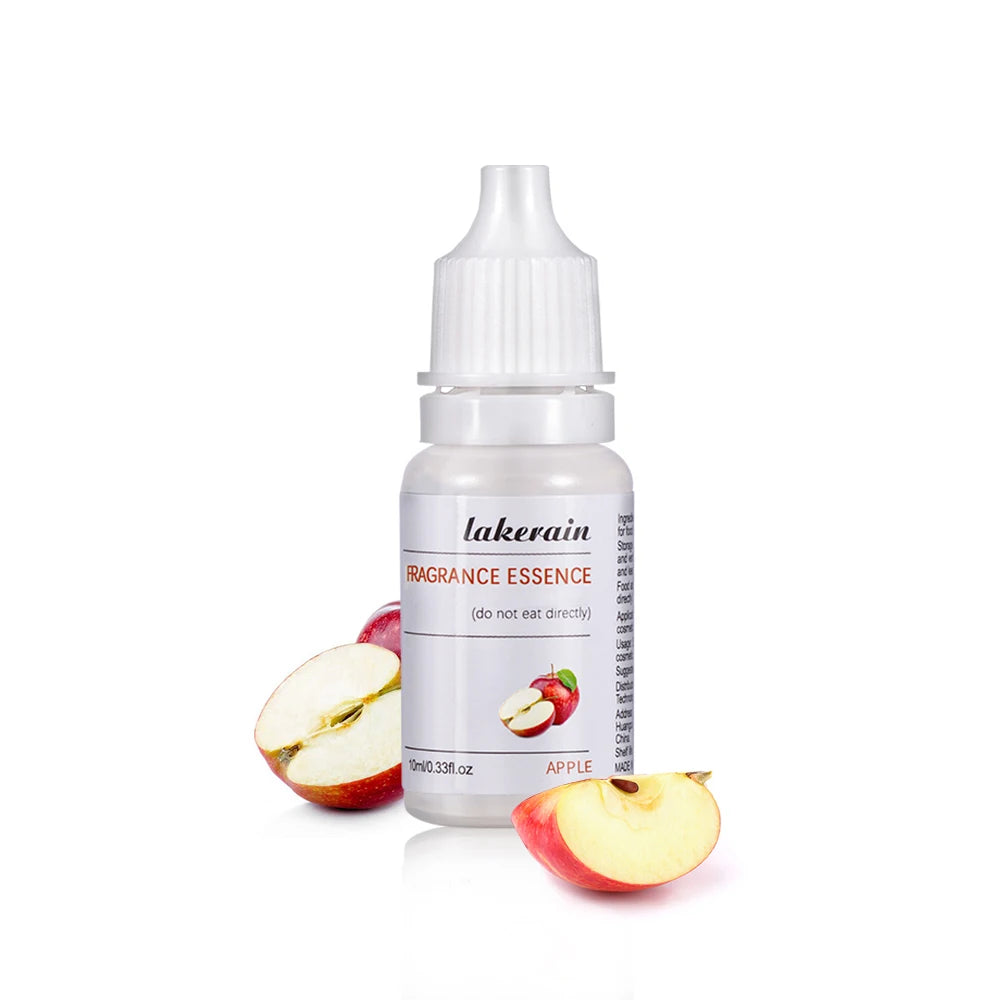 DIY 10ml Pure Fruit Fragrance Oil Diffuser Essential Oils Strawberry Flavor Oil For Lip Gloss DIY Soap Making Lipgloss Essence Peaceful Pleasures Health and Wellness 17 Apple