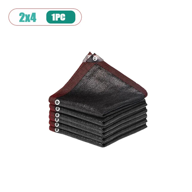 Black HDPE Sunshade Net – UV Block for Garden, Balcony & Plants