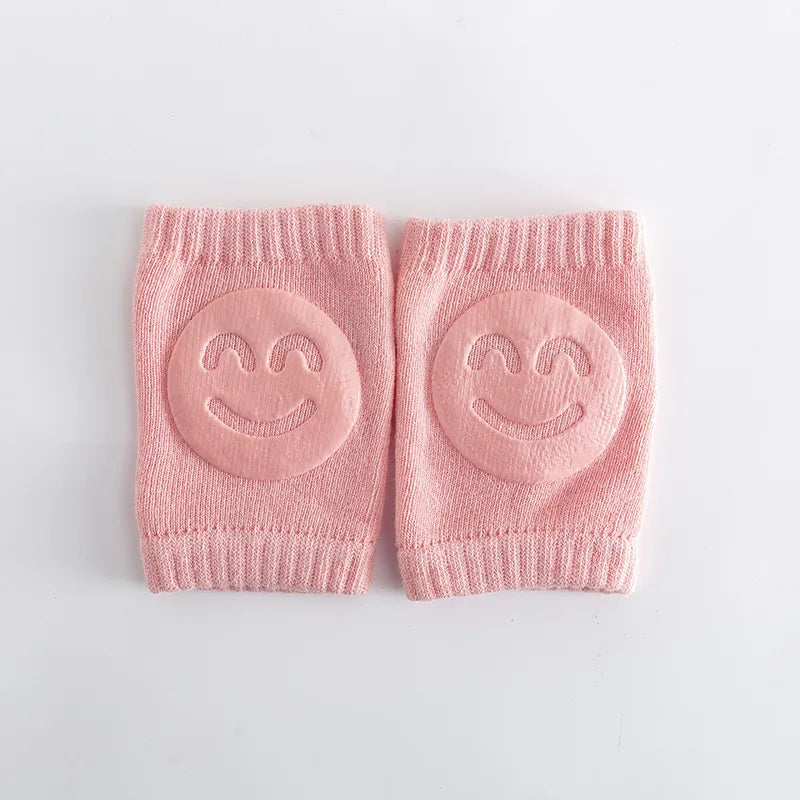 Baby Accessories Knee Pads Leg Warmer Gaiter Smile Girl Boy Kids Crawling Elbow Kneepad Slips Toddlers Infant Legging Elbow Peaceful Pleasures Health and Wellness pink