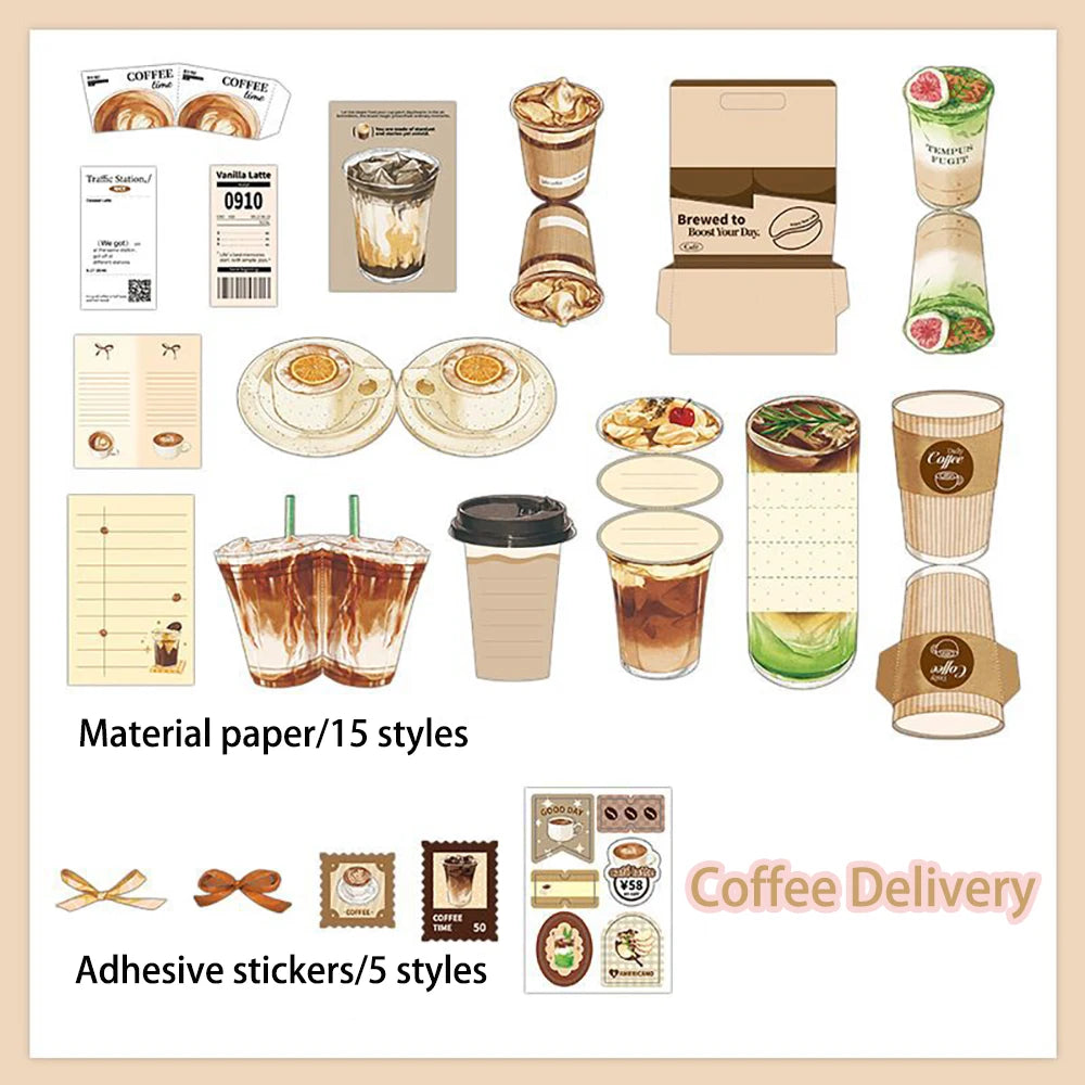 Material Fresh Store Creative Fun DIY Small Mechanism Hand Account