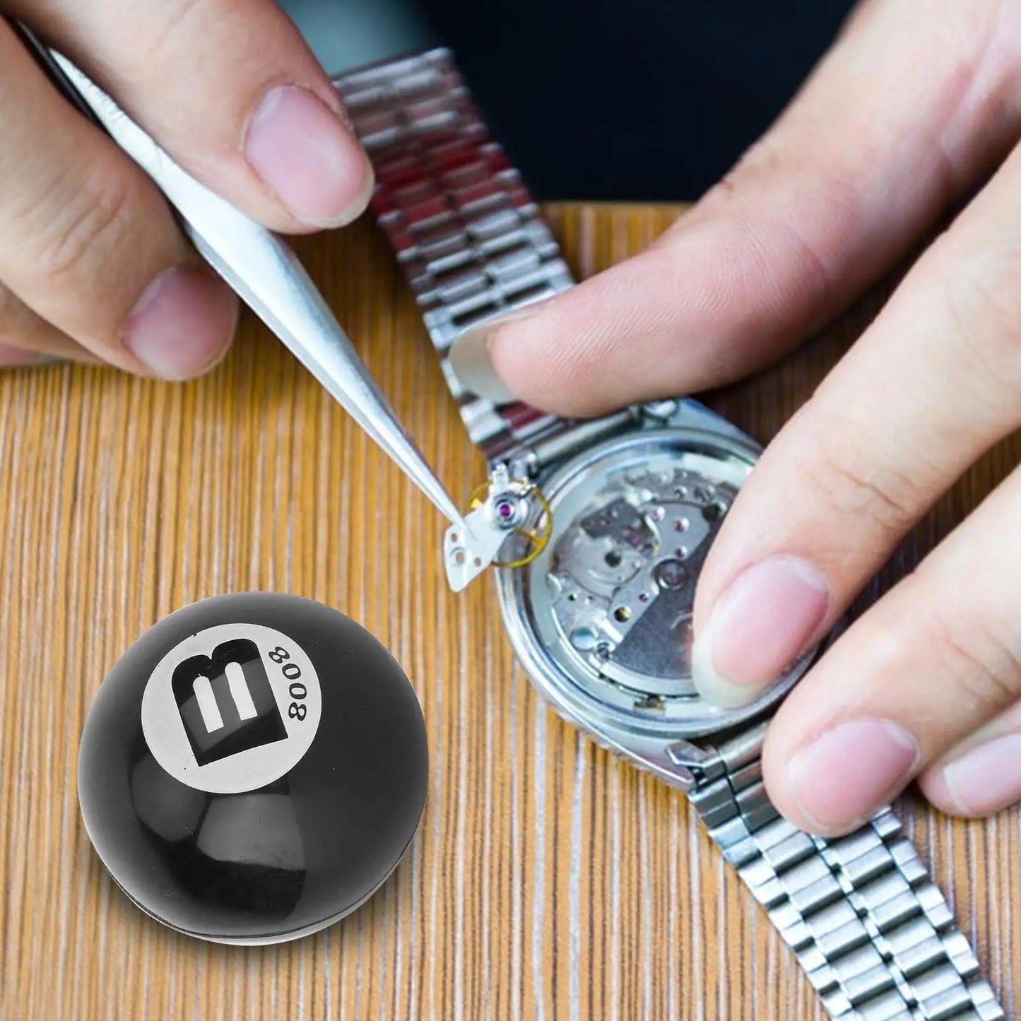 Professional Watch Case Opener Ball, Multifunctional Friction Tool for Watch Repair, Watchmaker Case Back Removal Tool Kit Peaceful Pleasures Health and Wellness