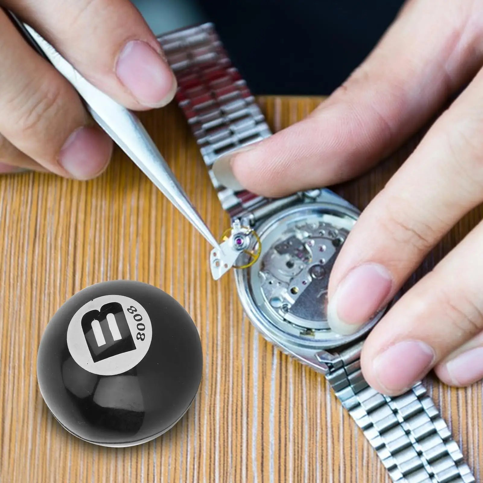 Professional Watch Case Opener Ball, Multifunctional Friction Tool for Watch Repair, Watchmaker Case Back Removal Tool Kit Peaceful Pleasures Health and Wellness