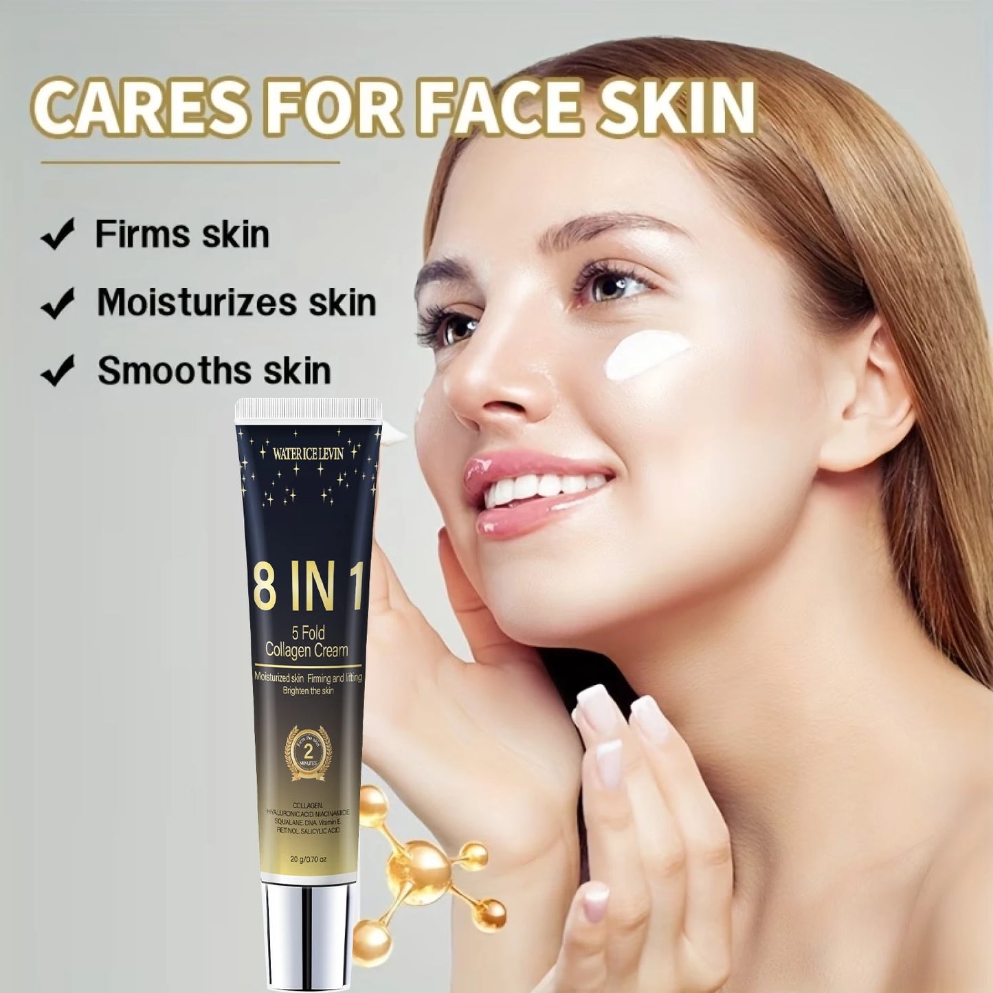 8-in-1 Collagen Cream – Hydrating, Firming & Brightening Formula