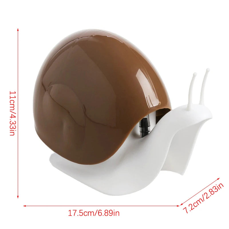 Snail Cartoon Soap Dispenser – Refillable Kids' Pump Bottle