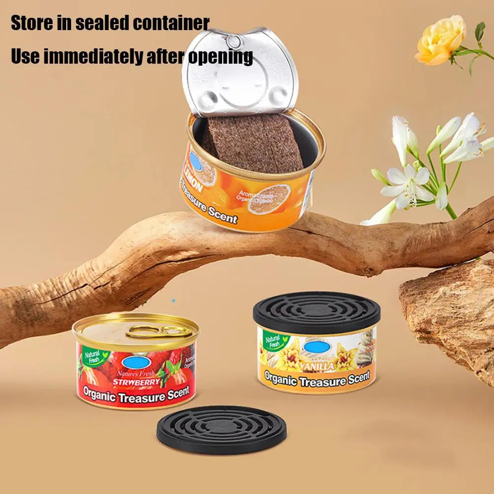 Car Air Freshener Organic Wood Block – Odor Eliminator
