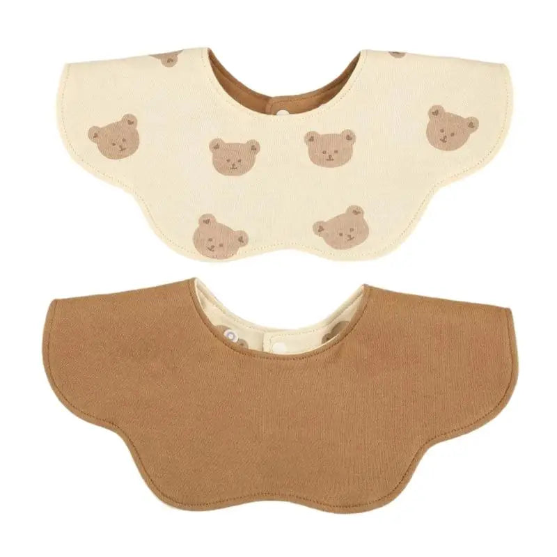 Double-Sided Cotton Baby Bib | 360° Toddler Burp Cloth