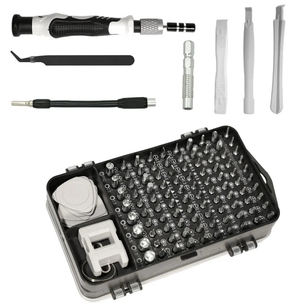 NEW 115 in 1 Magnetic Precision Screwdriver Set - Complete Repair Hand Tool Kit for Computer Laptop Phone and Electronic Devices Peaceful Pleasures Health and Wellness