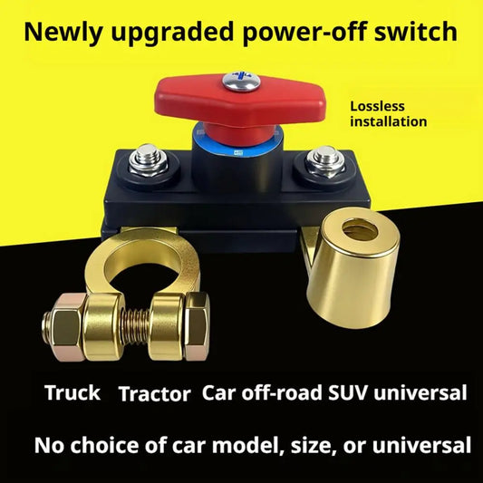 12V 24V Car Battery Disconnect Switch | Anti-Drain Breaker Battery Disconnect Switch Peaceful Pleasures Health and Wellness