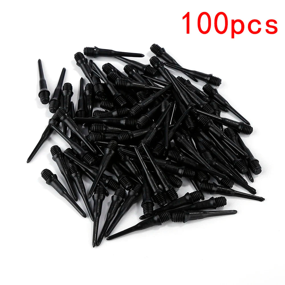 100-Pack 2BA Soft Tip Dart Points – Replacement Dart Tips Set Dart Tip Replacement Peaceful Pleasures Health and Wellness 100PCS