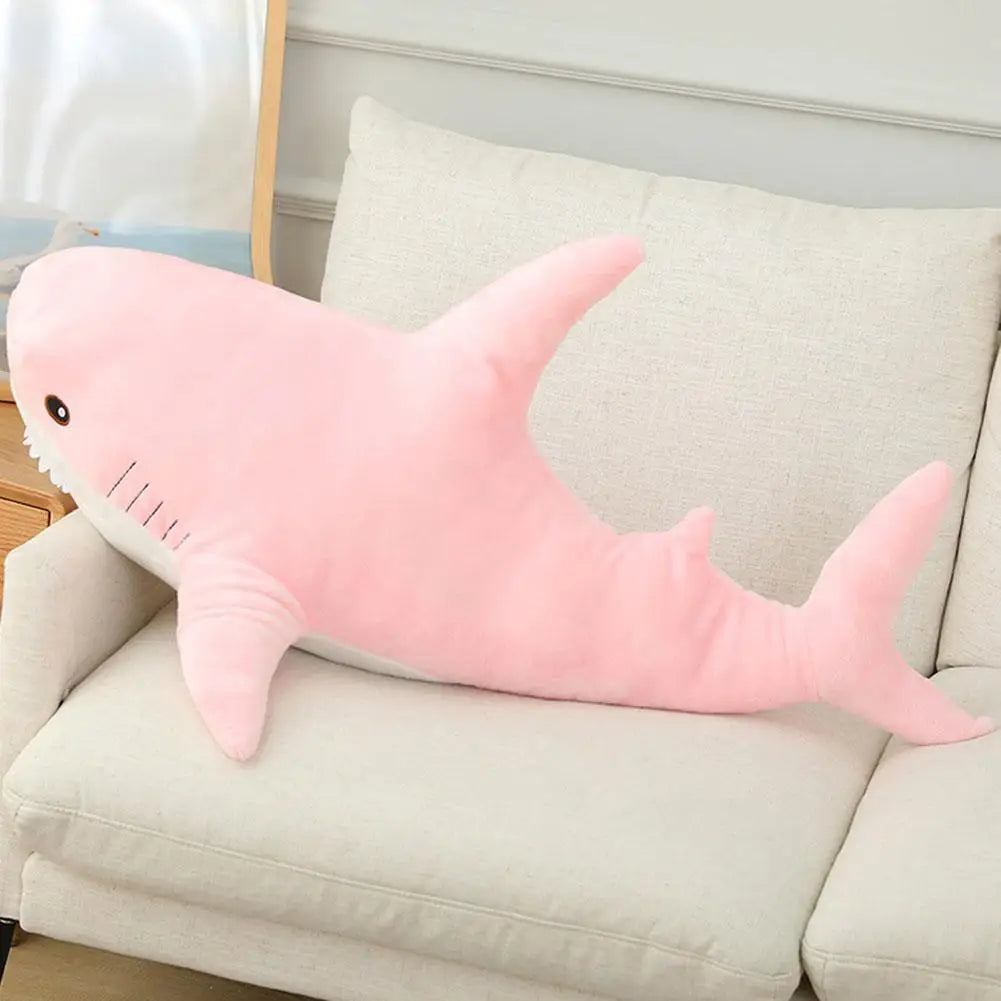 Soft Plush Shark Stuffed Animal Pillow Cushion | Fun Gift
