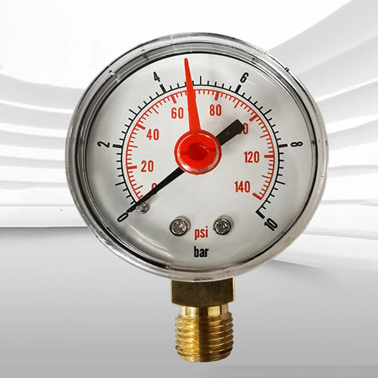 Y50 Pressure Gauge M10×1 Radial 0–10 Bar | Heating & Water Mechanical Pressure Gauge Oasis Select