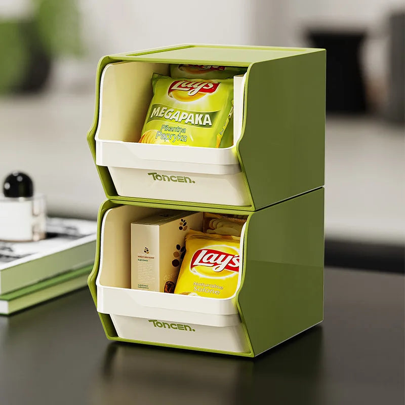 Adjustable Space Saving Stackable Multifunctional Desktop Tea Coffee Bags Snacks Organizer Rack for Home Office Use Peaceful Pleasures Health and Wellness
