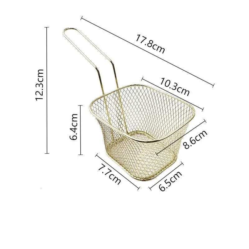 Stainless Steel Mini Frying Basket | French Fries Strainer