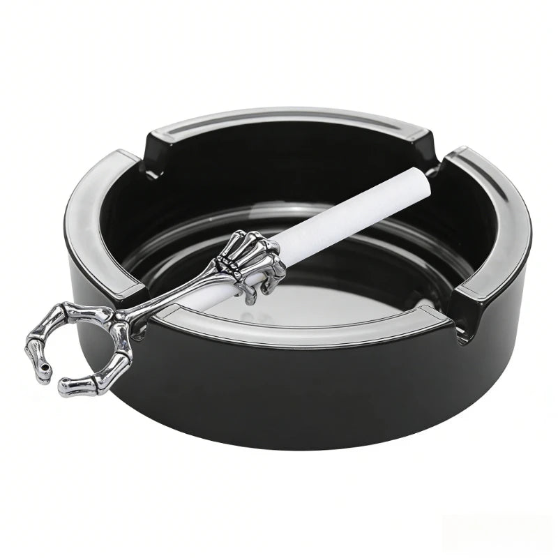 1pc Smoking Accessories Rings Cigarette Holder Metal Finger Clip Smoke Rack Cool Gadgets for Men Gifts Smoker Tools Peaceful Pleasures Health and Wellness