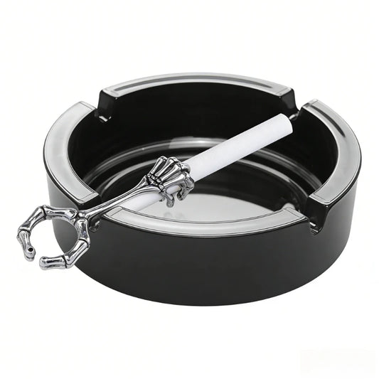 1pc Smoking Accessories Rings Cigarette Holder Metal Finger Clip Smoke Rack Cool Gadgets for Men Gifts Smoker Tools Peaceful Pleasures Health and Wellness