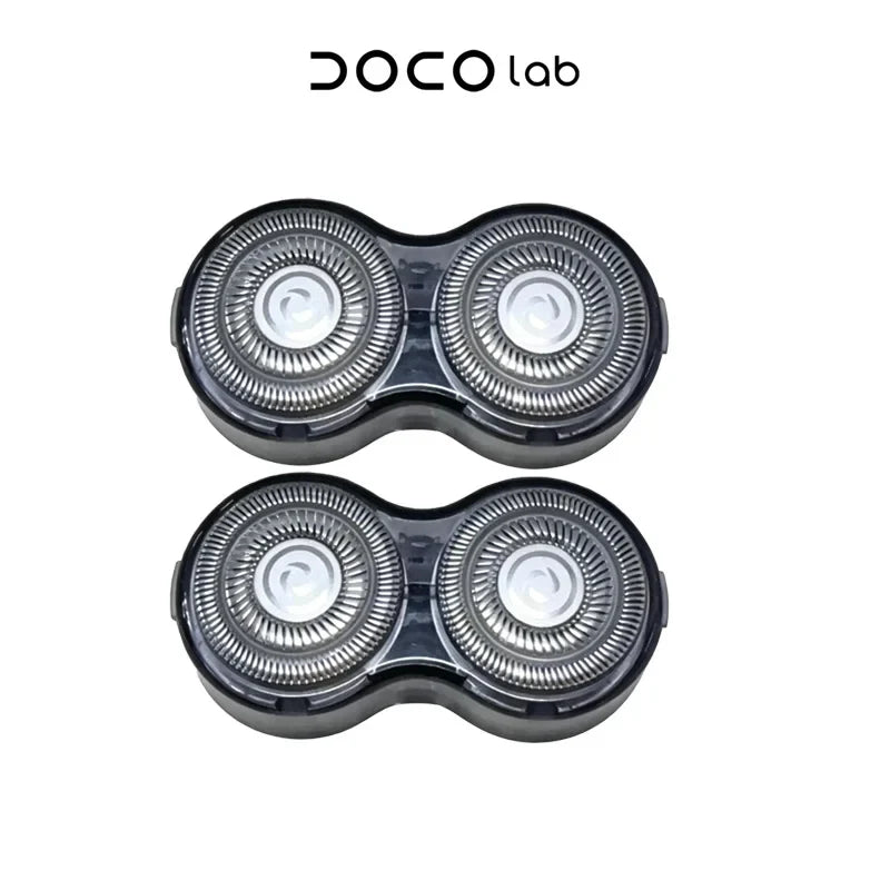 2-Pack Rotary Shaver Replacement Heads for DOCO LAB RS006