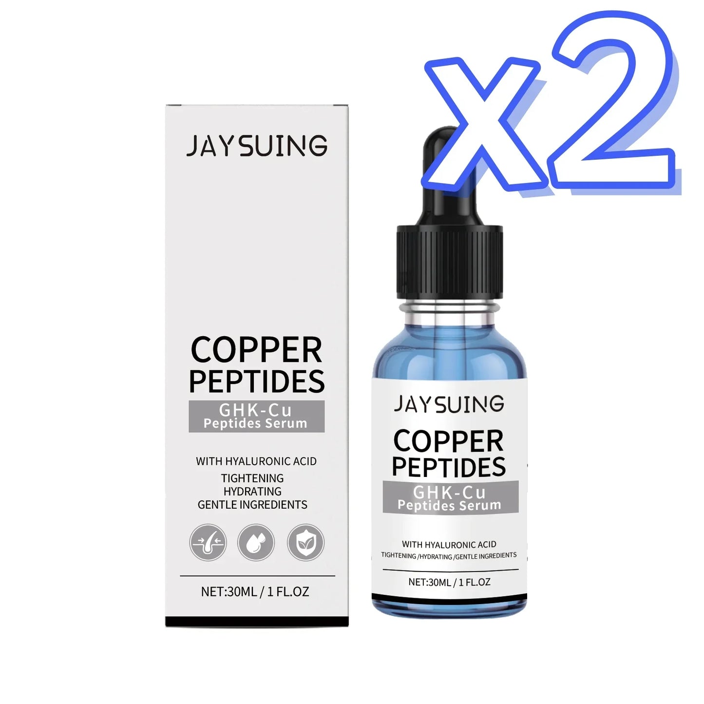 Copper Peptide Face Serum – Firming, Hydrating & Brightening