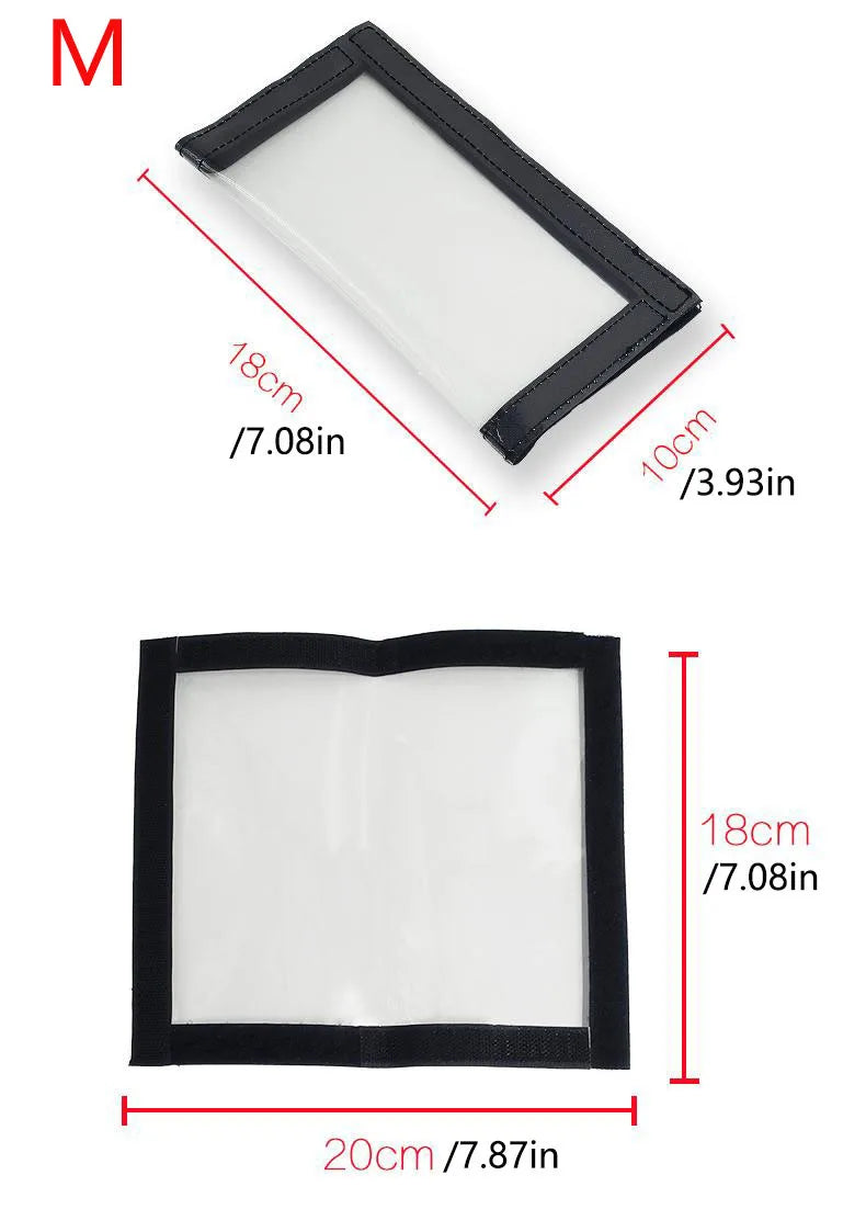 Clear PVC Fishing Lure Wrap Hook Covers 2-Pack (M & L) | JSHANMEI Fishing Lure Cover Peaceful Pleasures Health and Wellness M-1pc