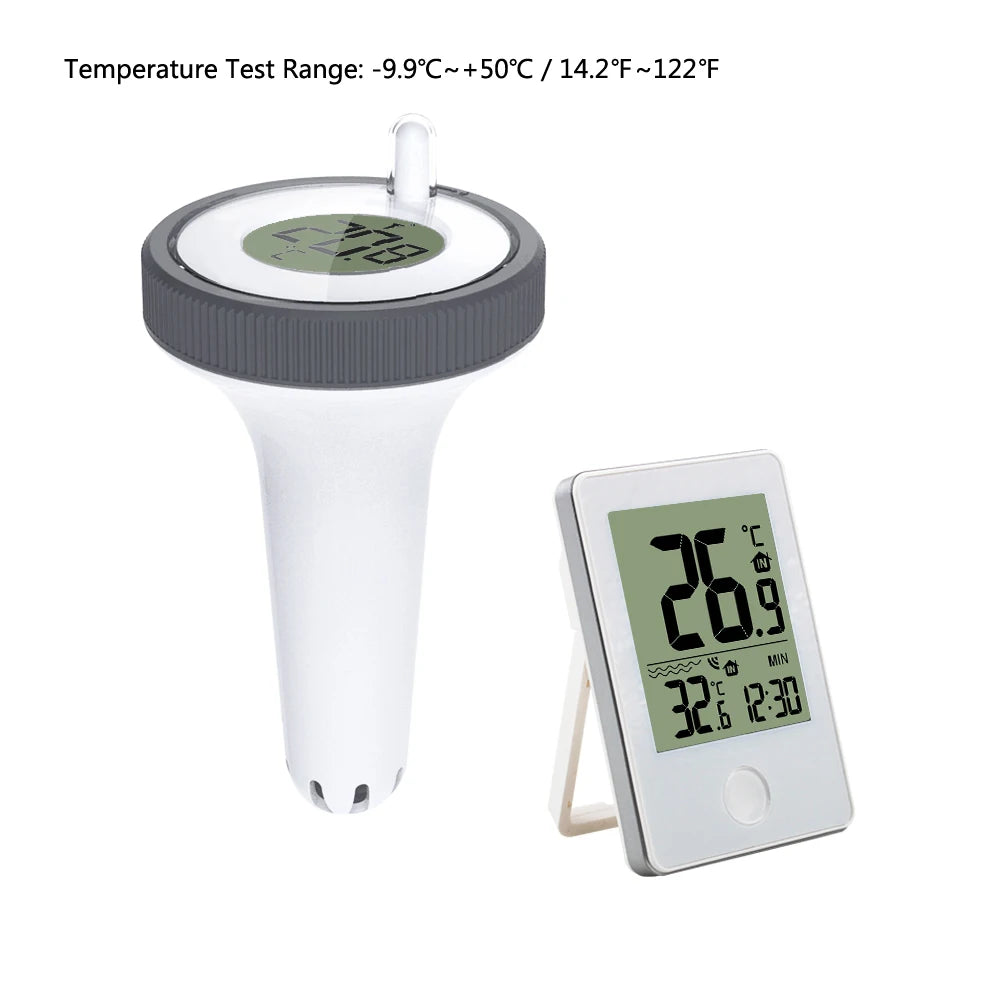 Floating Digital Swimming Pool Thermometer Swimming Pool Accessories Outdoor Waterproof Spa Aquarium Bathrooms Thermometer Peaceful Pleasures Health and Wellness TypeC