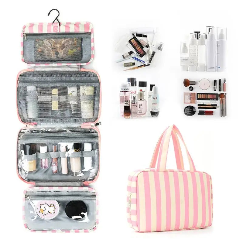 Marbit Folding Travel Wash Bag | Wet Dry Separation Cosmetic Bag