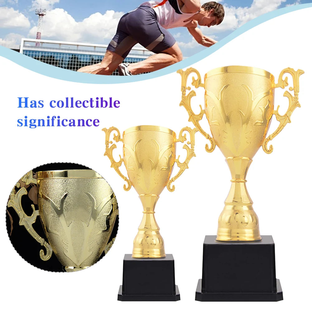 Award Trophy Cup with Dual Handles – Sports & Achievement Prize Peaceful Pleasures Health and Wellness