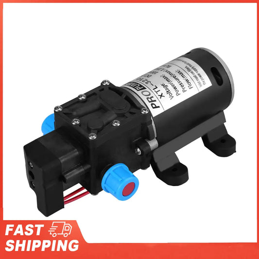 12V DC 100W Min 160Psi Pressure Diaphragm Self Priming Water Pump Wash Peaceful Pleasures Health and Wellness