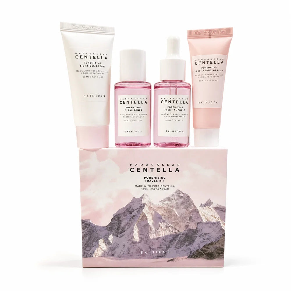 SKIN1004 Centella Hyalu-Cica & Poremizing Travel Kit 4pcs