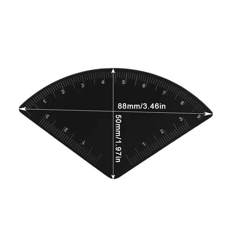 Eyebrow Mapping Ruler | Microblading Brow Shaping Stencil