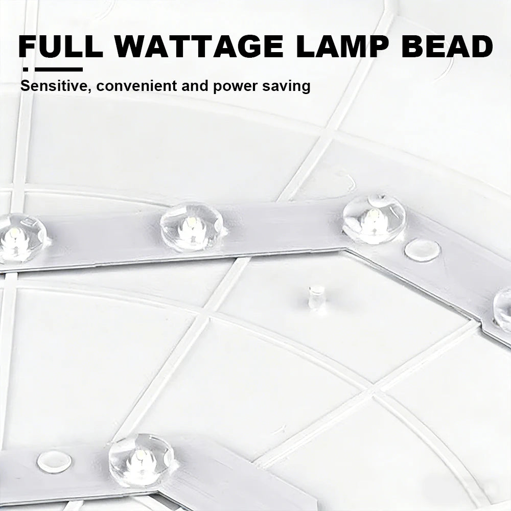 RUNTOIN Modern LED Circle Ceiling Light | Ultrathin Panel 220V