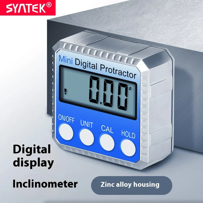 Digital Inclinometer, Level Meter, 360 High-Precision Leveling Ruler, Inclinometer, Tilt Box Peaceful Pleasures Health and Wellness