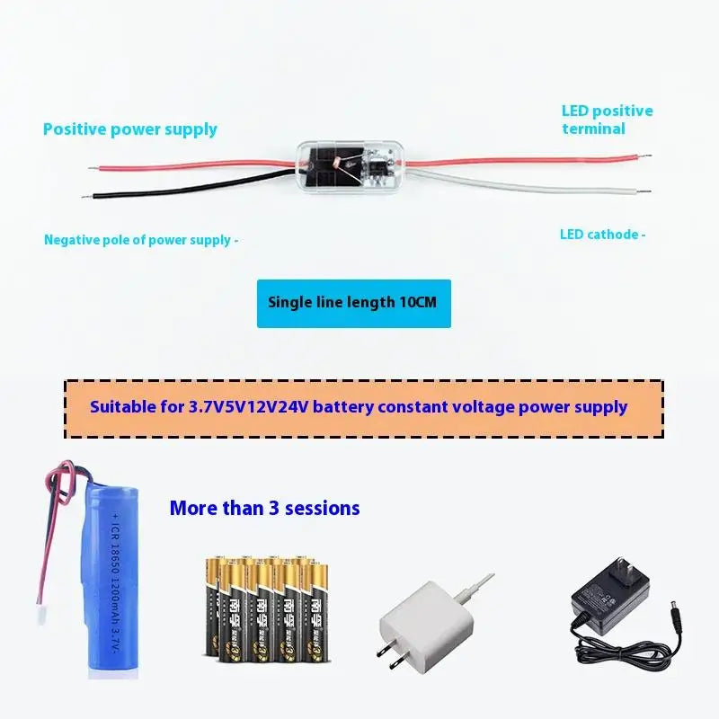 DC 3.7V–24V Photocell Light Sensor Switch – Auto On/Off
