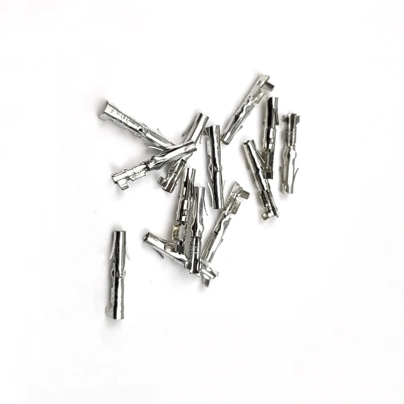10 Sets Black 5.08mm Large 4 Pin Computer ATX IDE Power Connector Big 4P Housing + Terminals for Computer ATX EPS Power Peaceful Pleasures Health and Wellness Female Pin 20pcs