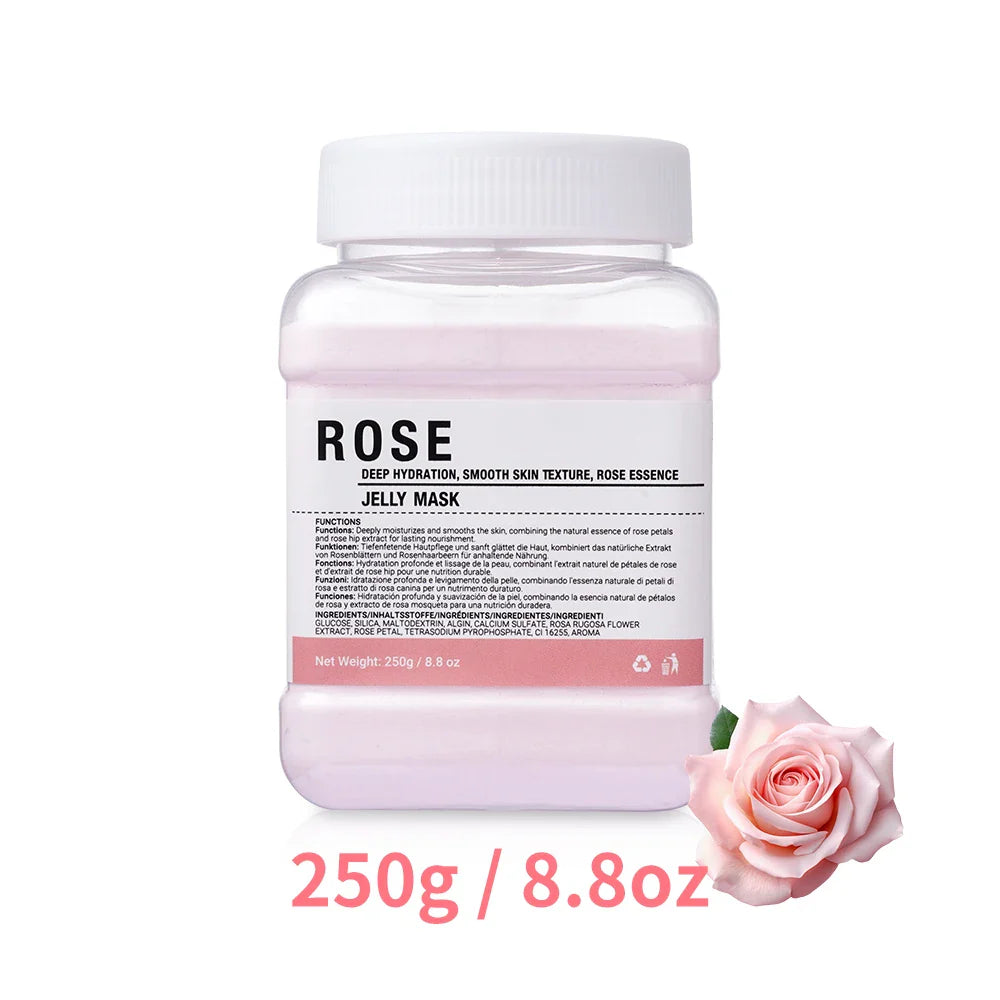 Rose Hyaluronic Acid Collagen Jelly Peel-Off Face Mask