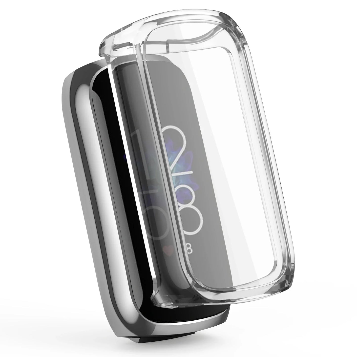 TPU Full Coverage Case for Fitbit Luxe – Bumper Screen Cover