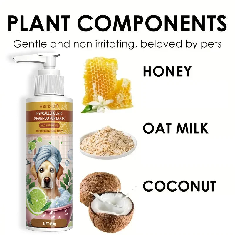 Pet Shampoo for Cats & Dogs – Deep Cleansing & Moisturizing Pet Grooming Shampoo Peaceful Pleasures Health and Wellness