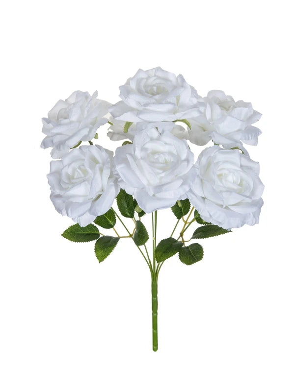 Silk Rose Artificial Bouquet – Wedding, Home & Garden Decor