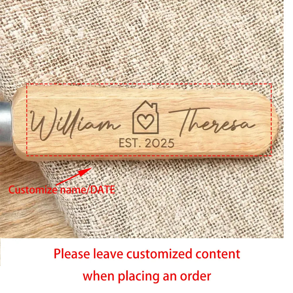 Personalized Engraved Wood Bottle Opener & Corkscrew Couple Gift Personalized Bottle Opener Peaceful Pleasures Health and Wellness custom 1pcs14x4cm