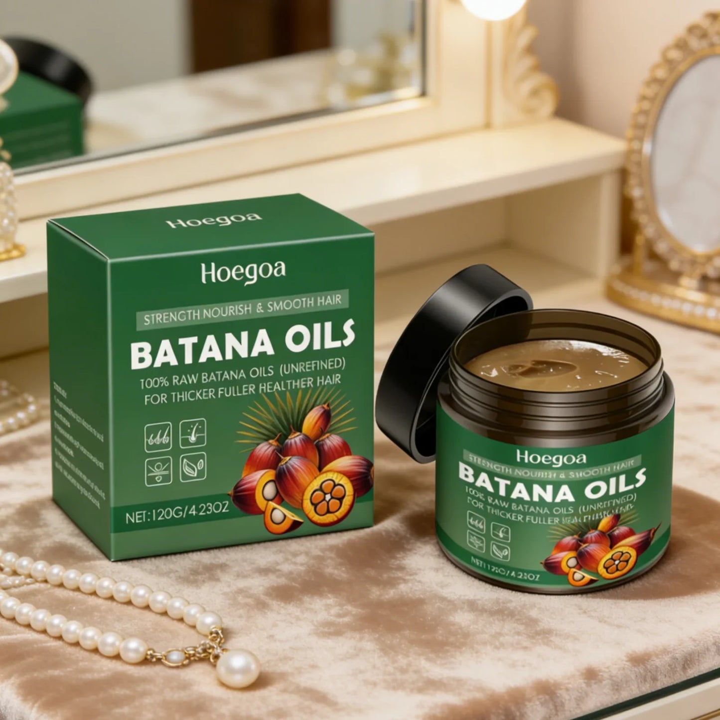 Hoegoa Batana Oil Hair Mask – Deep Repair & Moisture 120g