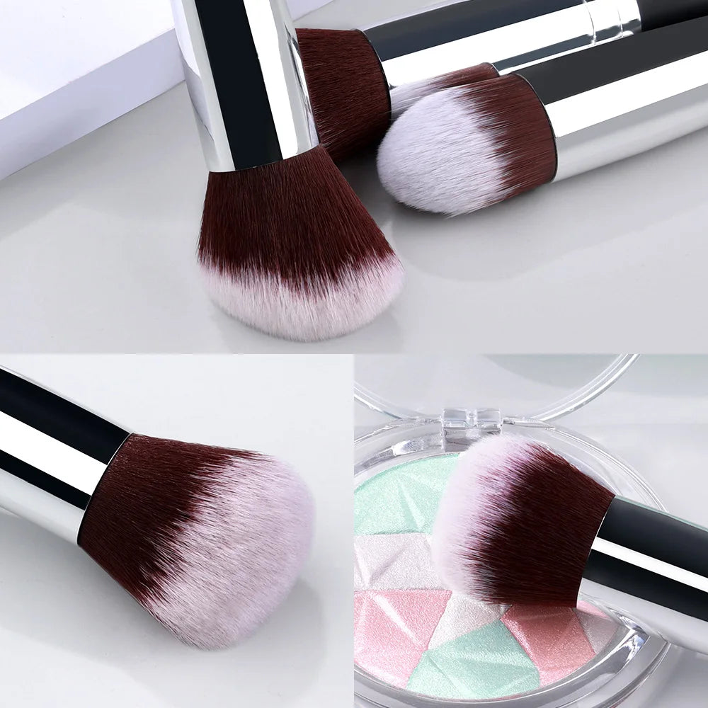 RUNTOIN 14-16 Pc Professional Makeup Brush Set | Face & Eye