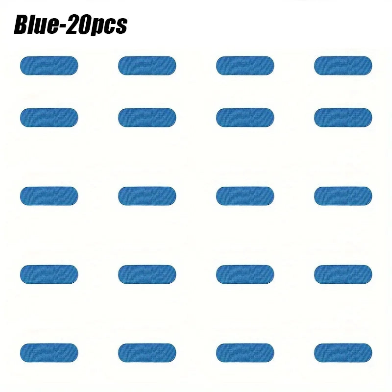 20 Pieces Anti Friction Motion Finger Protection Tape Breathable,Flexible,Elastic,Adjustable For Men &Women Protection Patches Peaceful Pleasures Health and Wellness Blue