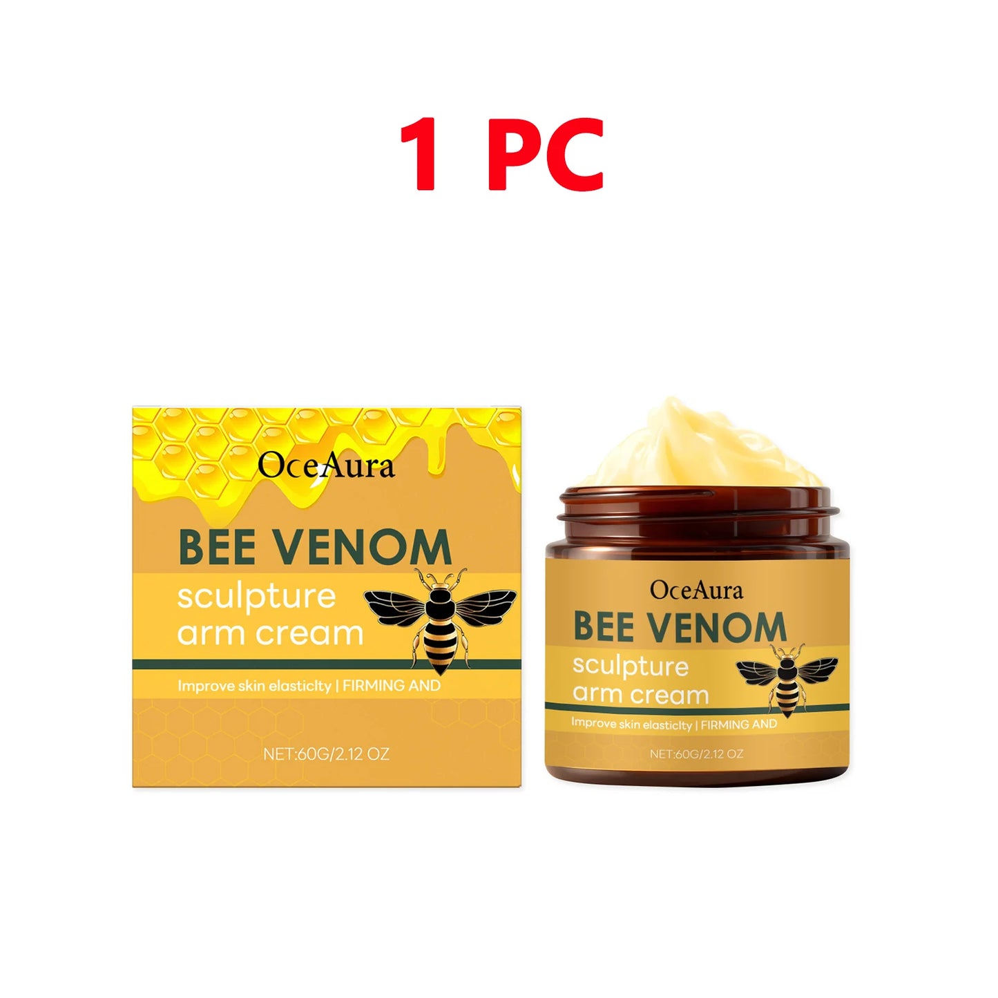 OceAura Bee Venom Body Firming Cream | Anti-Aging Skin Tightening